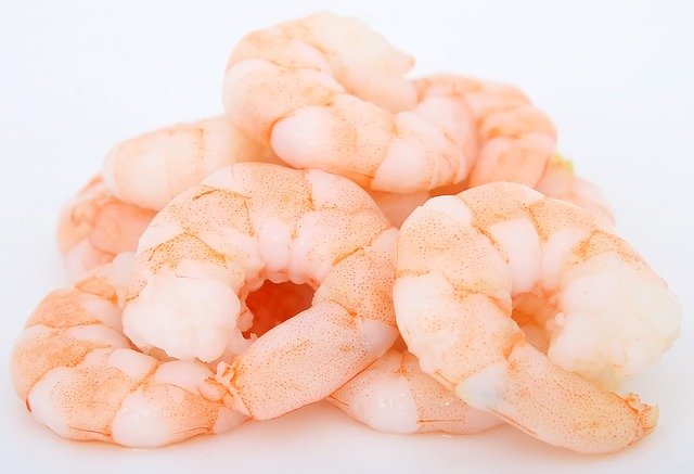 Carbonara aux crevettes sans gluten